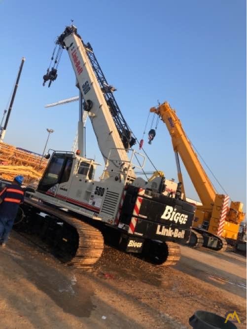2016 Link-Belt TCC-500 50-Ton Telescopic Crawler Crane 54
