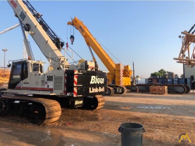 2016 Link-Belt TCC-500 50-Ton Telescopic Crawler Crane 60