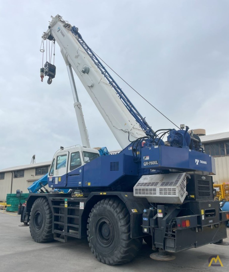 2016 Tadano GR-750XL Rough Terrain Crane 1