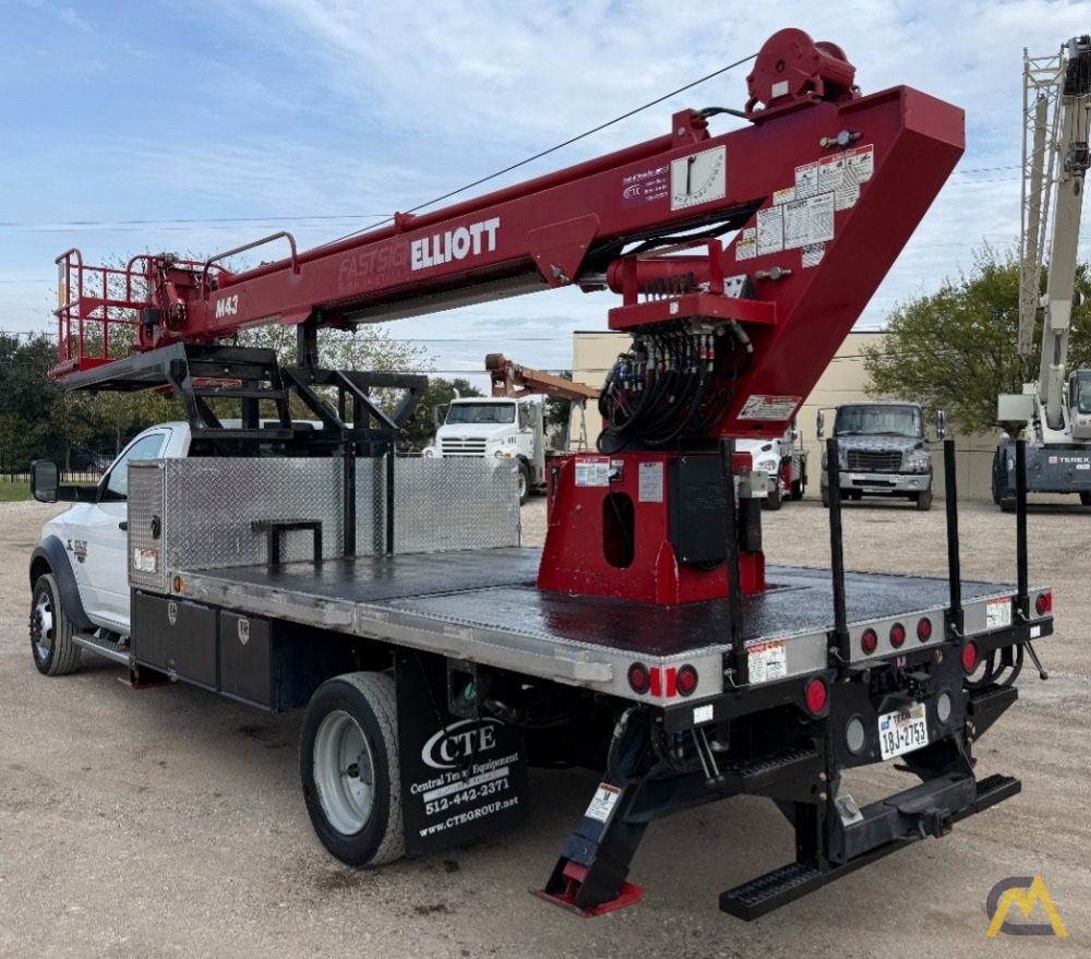 SOLD 2017 Elliott M43R Telescopic Boom Bucket Truck on Dodge Ram 5500 5