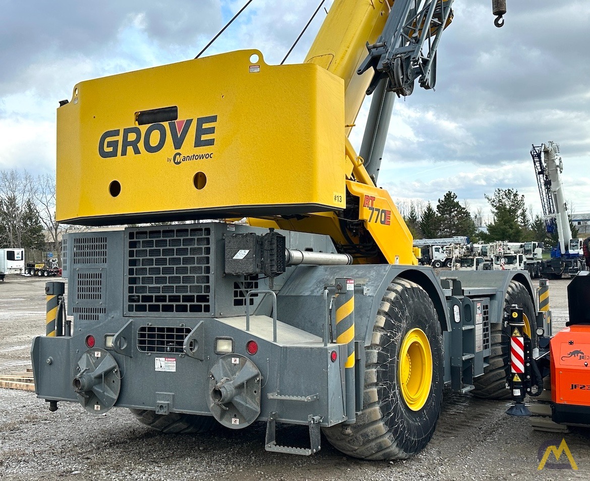 2017 GROVE RT770E ROUGH TERRAIN CRANE | 70-TON CRANE 5