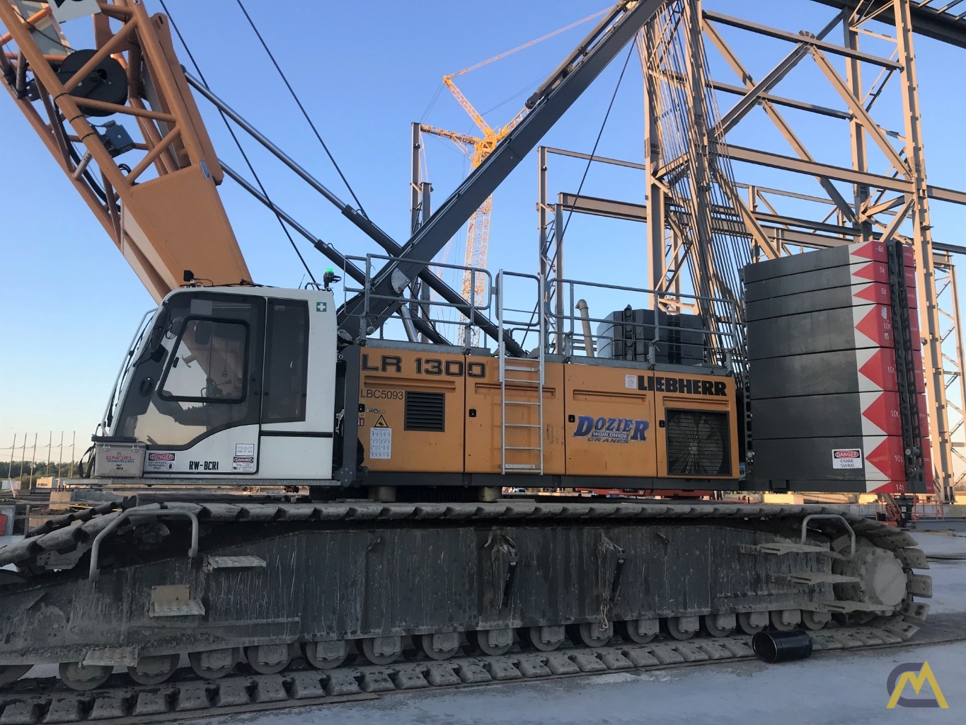 2017 Liebherr LR 1300 SX 350-Ton Lattice Boom Crawler Crane 0