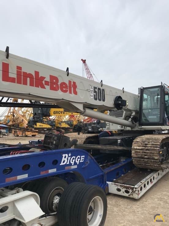 2017 Link-Belt TCC-500 50-Ton Telescopic Crawler Crane 4