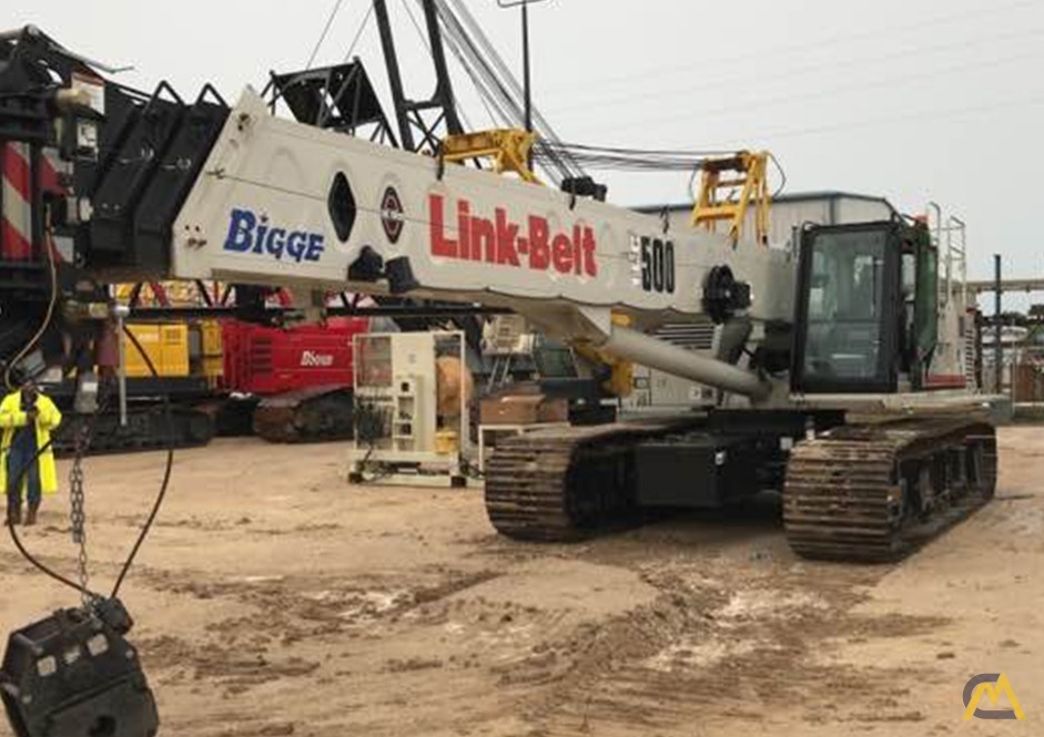 2017 Link-Belt TCC-500 50-Ton Telescopic Crawler Crane 0