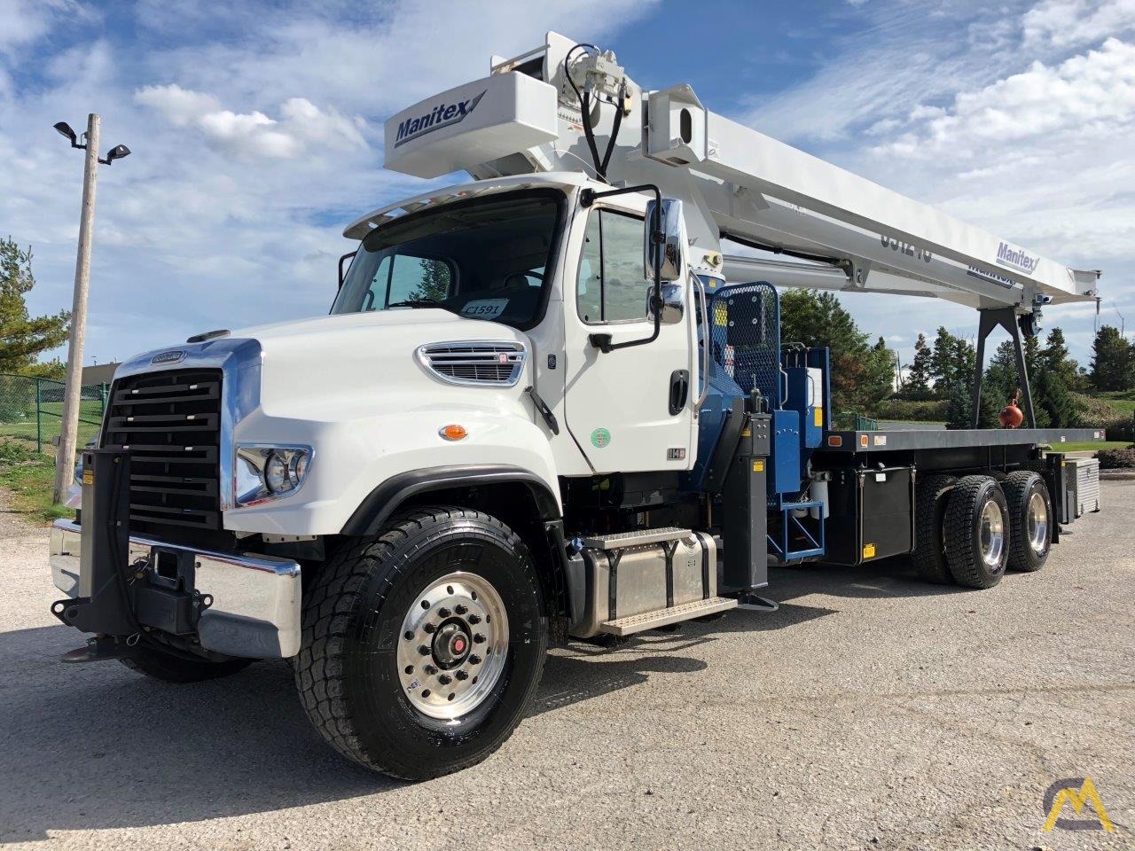 2017 Manitex 35124C 35-Ton Boom Truck Crane 0