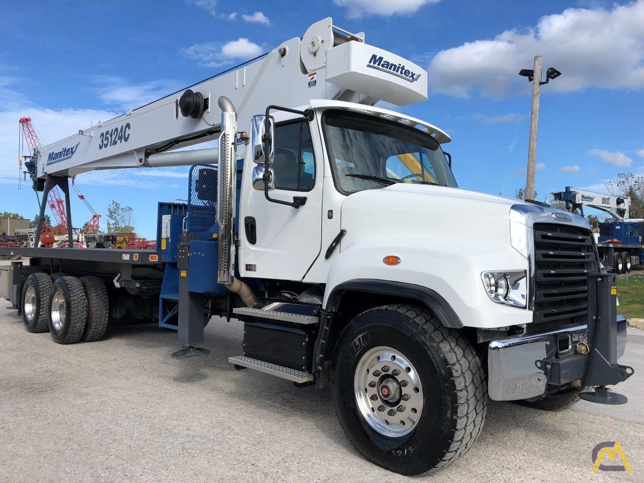 2017 Manitex 35124C 35-Ton Boom Truck Crane 3