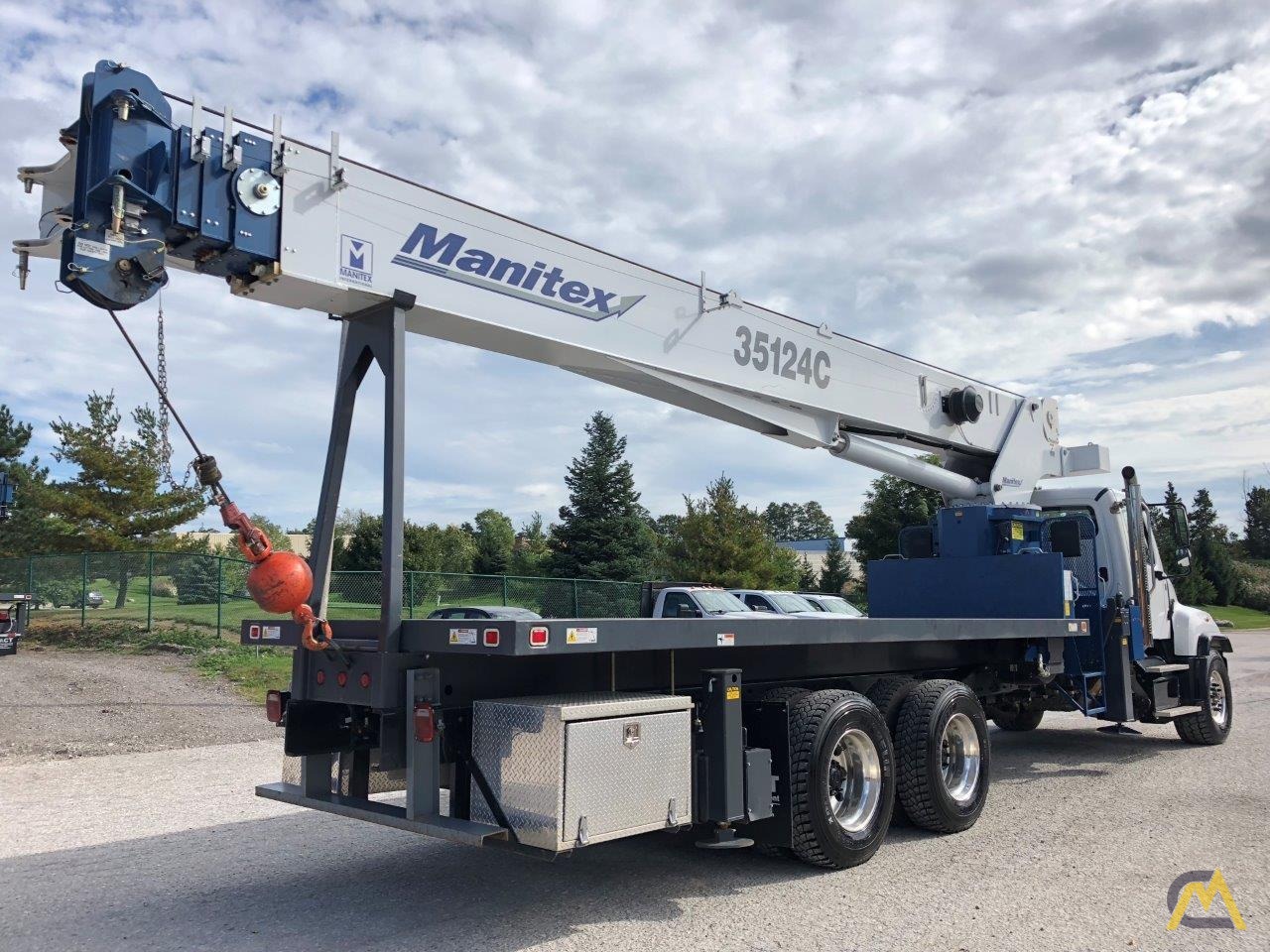 2017 Manitex 35124C 35-Ton Boom Truck Crane 5