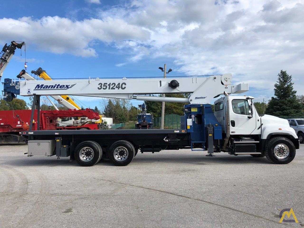 2017 Manitex 35124C 35-Ton Boom Truck Crane 4