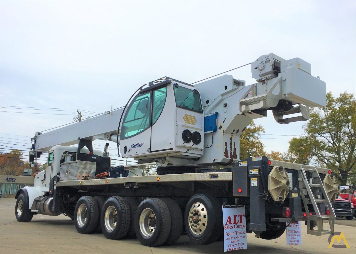 2017 Manitex TC50128S 50-Ton Boom Truck Crane 4