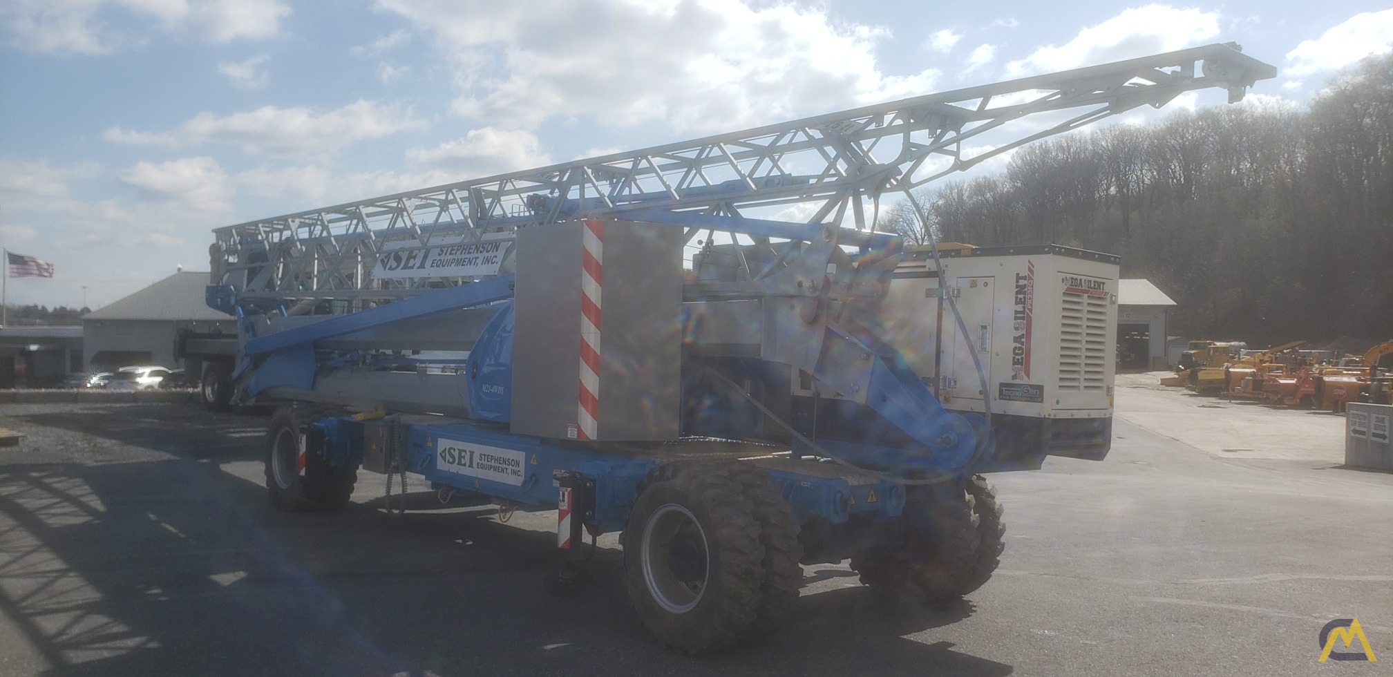 2017 Montarent Montalift M21-4WDS Mobile Tower Crane 6