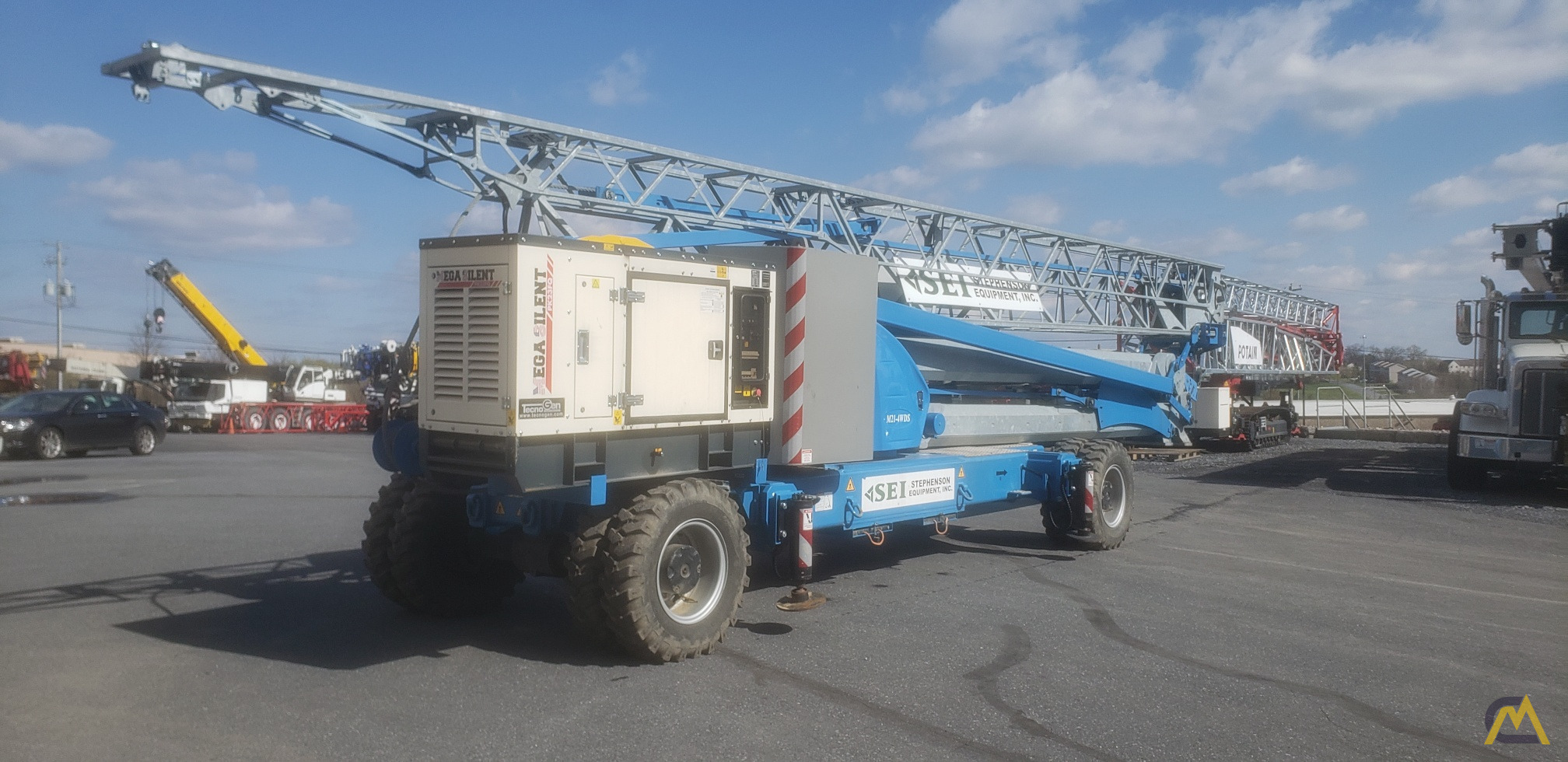 2017 Montarent Montalift M21-4WDS Mobile Tower Crane 4