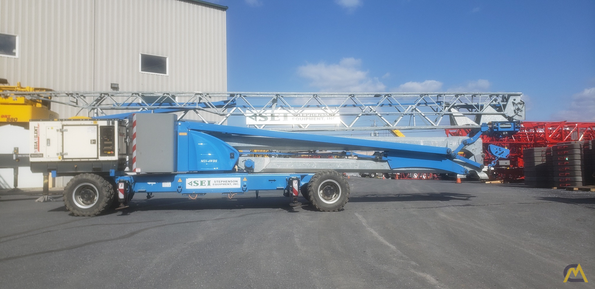 2017 Montarent Montalift M21-4WDS Mobile Tower Crane 3