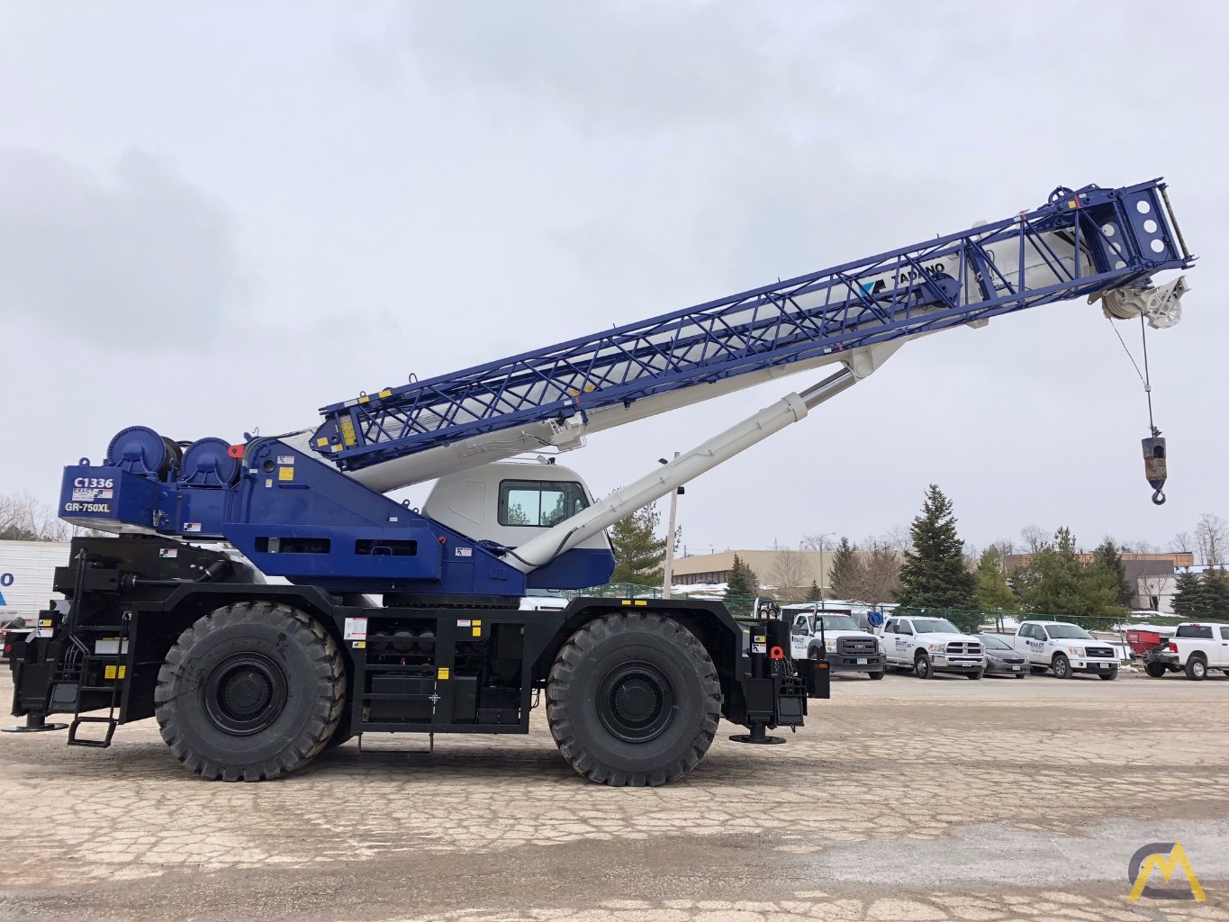 2017 Tadano GR-750XL 75-Ton Rough Terrain Crane 6