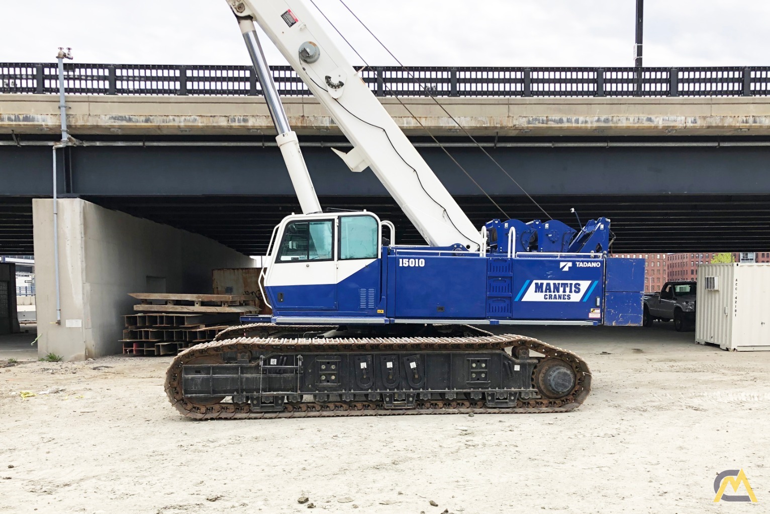 2017 Tadano Mantis 15010 77-Ton Telescopic Crawler Crane 3
