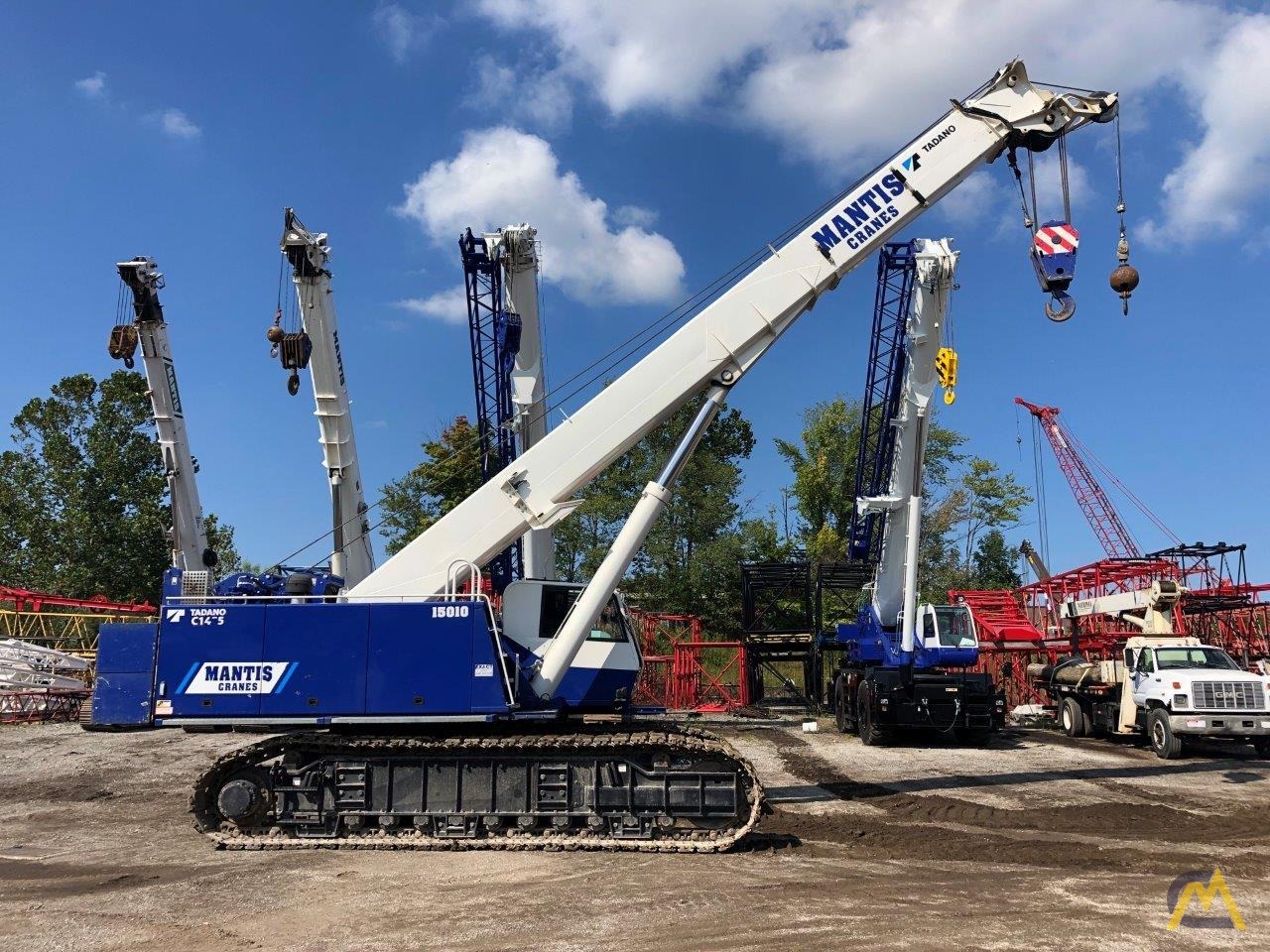 2017 Tadano-Mantis 15010 77-Ton Telescopic Crawler Crane 0