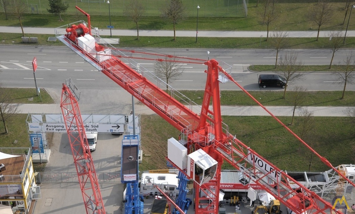 2017 Wolff 8033.20 22-Ton Tower Crane 0