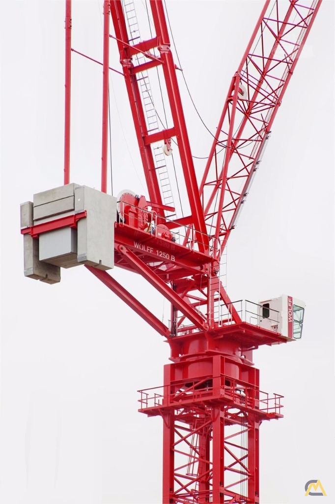 Wolffkran 1250B 66-Ton Tower Crane 3