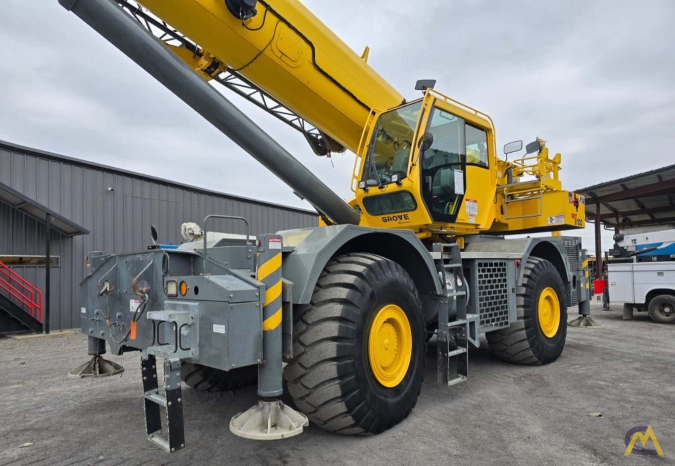 Grove GRT8100 Rough Terrain Crane 7