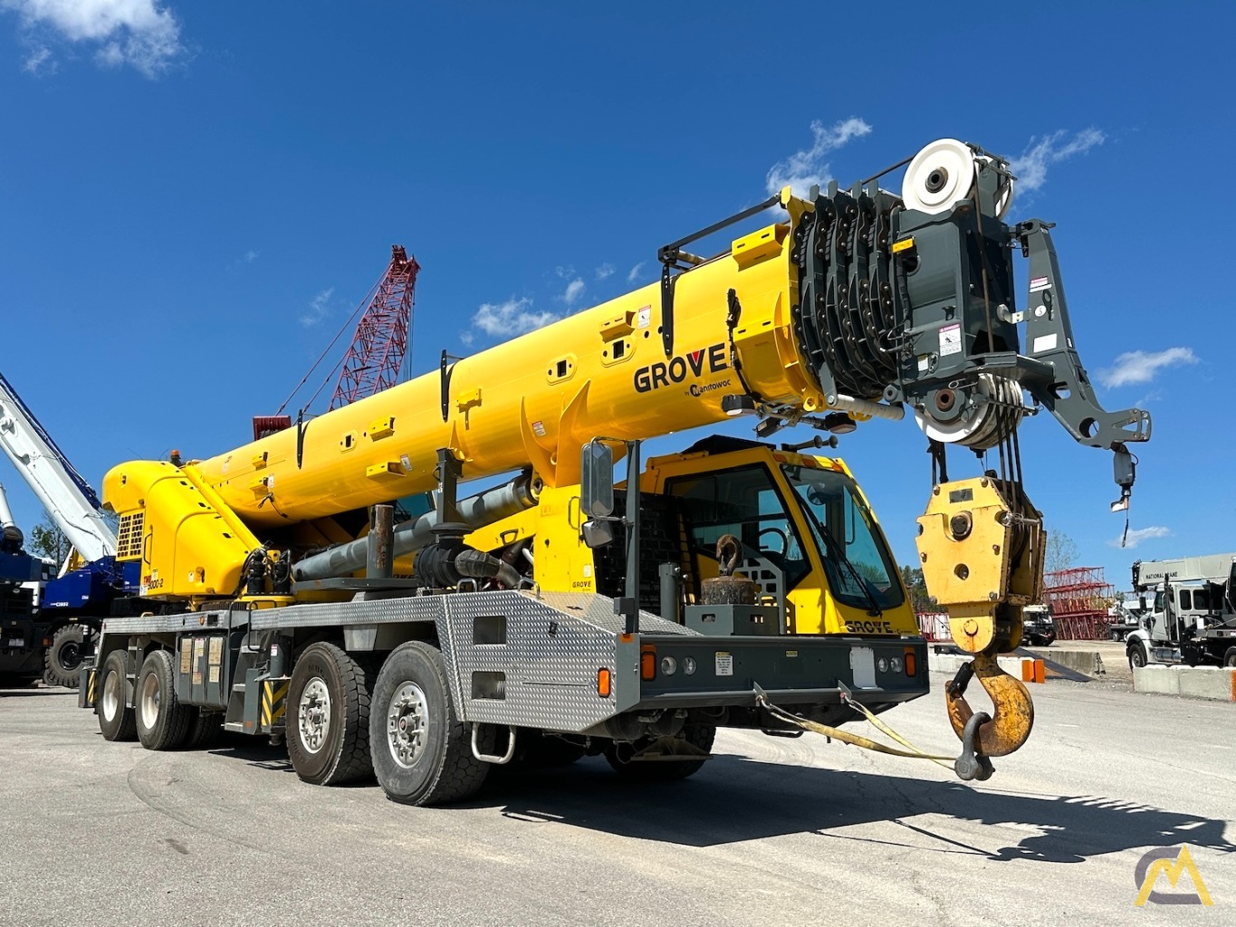 2018 115t Grove TMS9000-2 Telescopic Boom Hydraulic Truck Crane 1