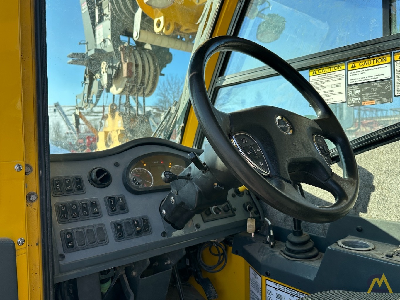 2018 115t Grove TMS9000-2 Telescopic Boom Hydraulic Truck Crane 9