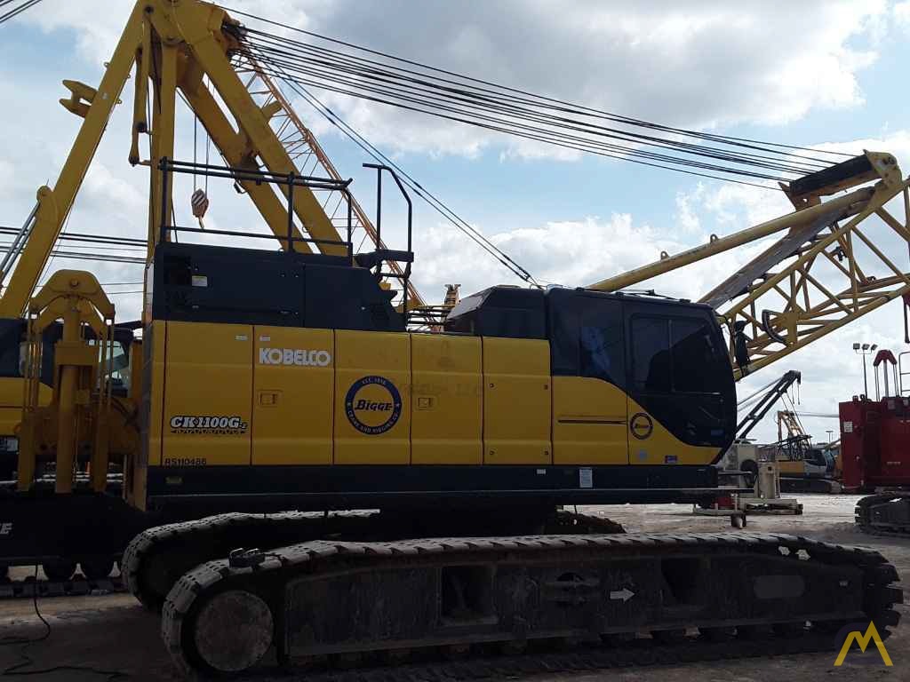 2018 Kobelco CK1100G-2 110-Ton Lattice Boom Crawler Crane 25