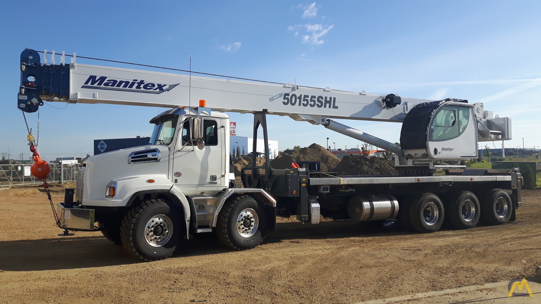 2018 Manitex 50155SHL 50-Ton Boom Truck Crane 1