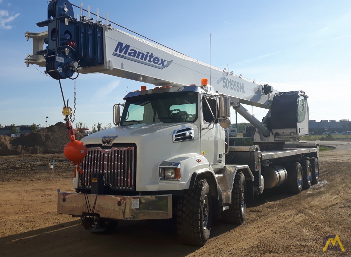 2018 Manitex 50155SHL 50-Ton Boom Truck Crane 0