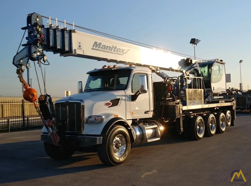 2018 Manitex TC40142 40-Ton Boom Truck Crane 0