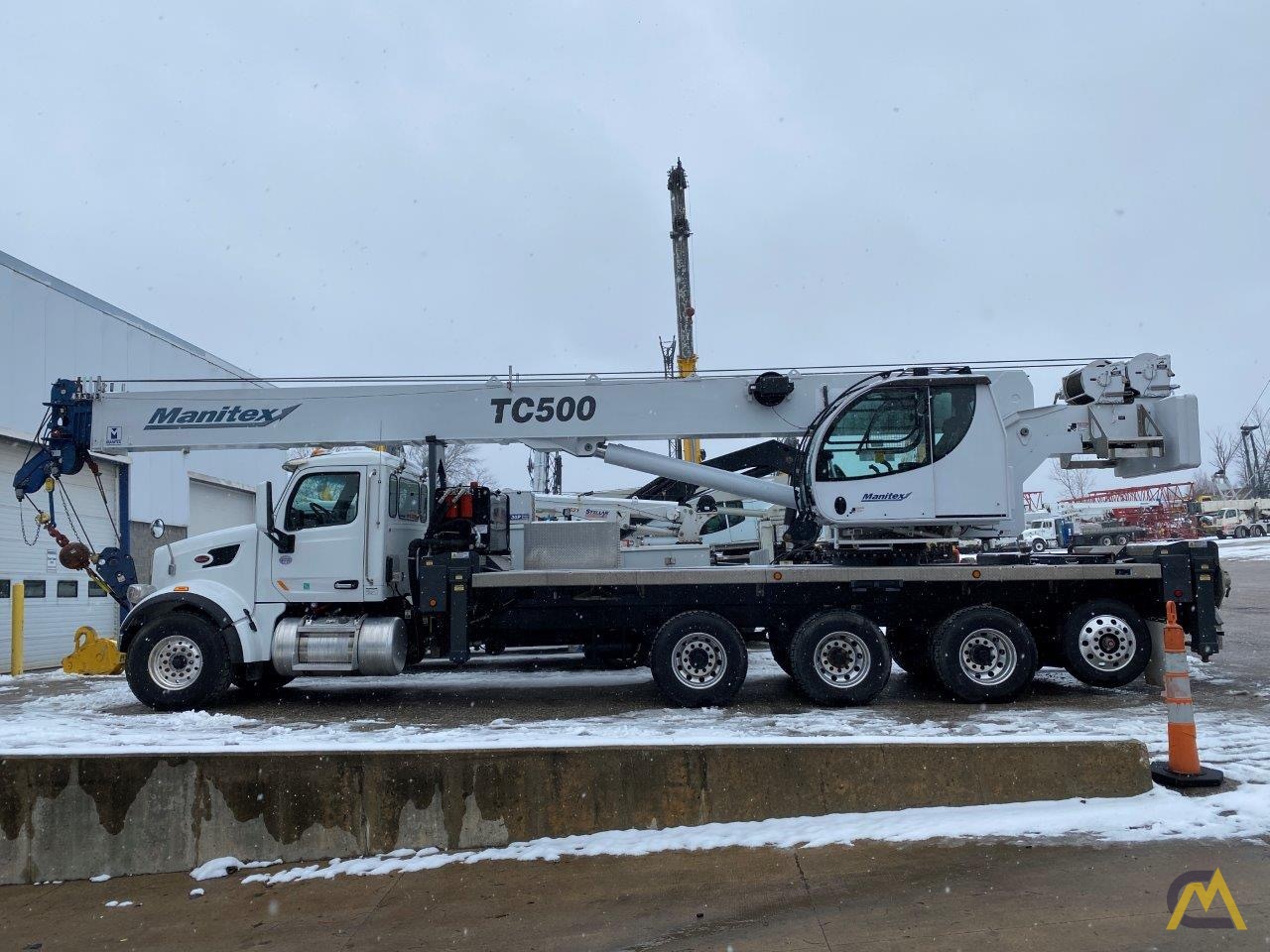 2018 Manitex TC50155HL 50-Ton Boom Truck Crane 2