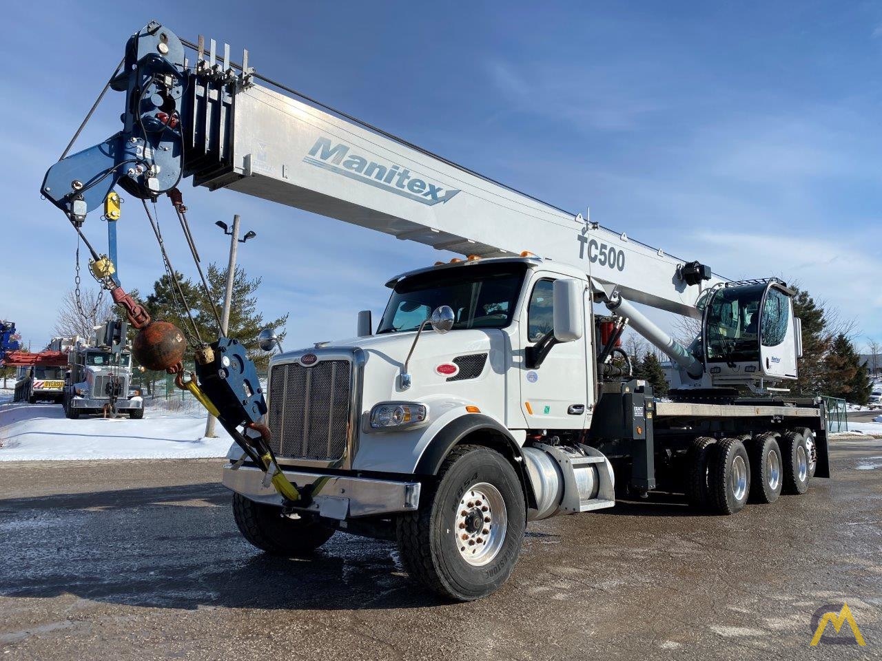 2018 Manitex TC50155HL 50-Ton Boom Truck Crane 0