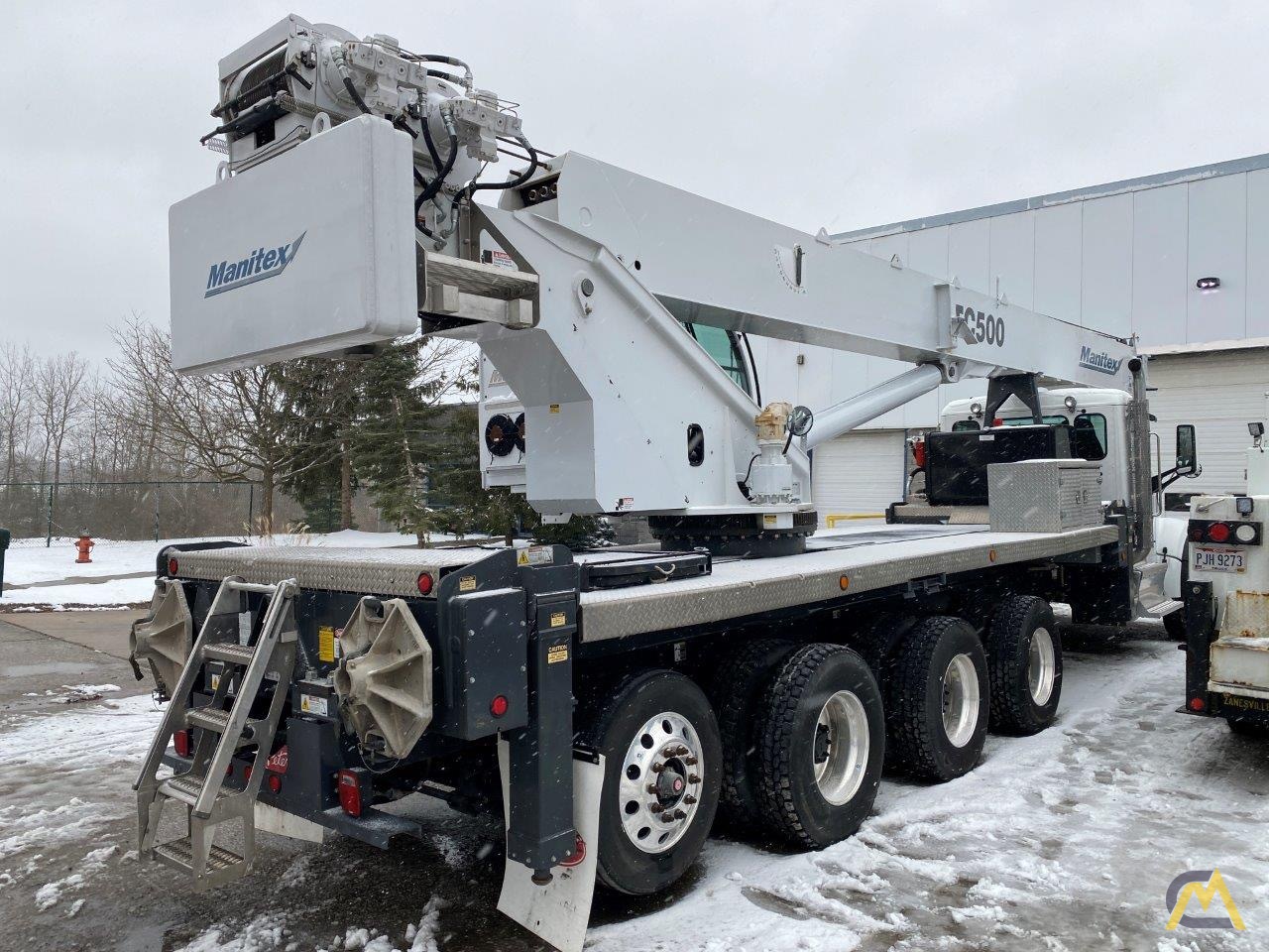 2018 Manitex TC50155HL 50-Ton Boom Truck Crane 4