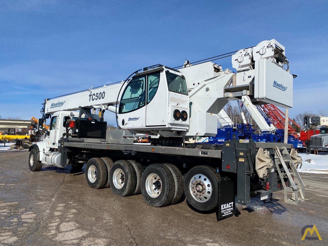 2018 Manitex TC50155HL 50-Ton Boom Truck Crane 8