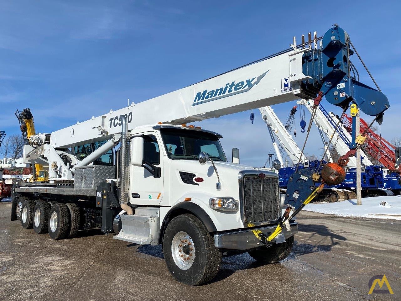 2018 Manitex TC50155HL 50-Ton Boom Truck Crane 12