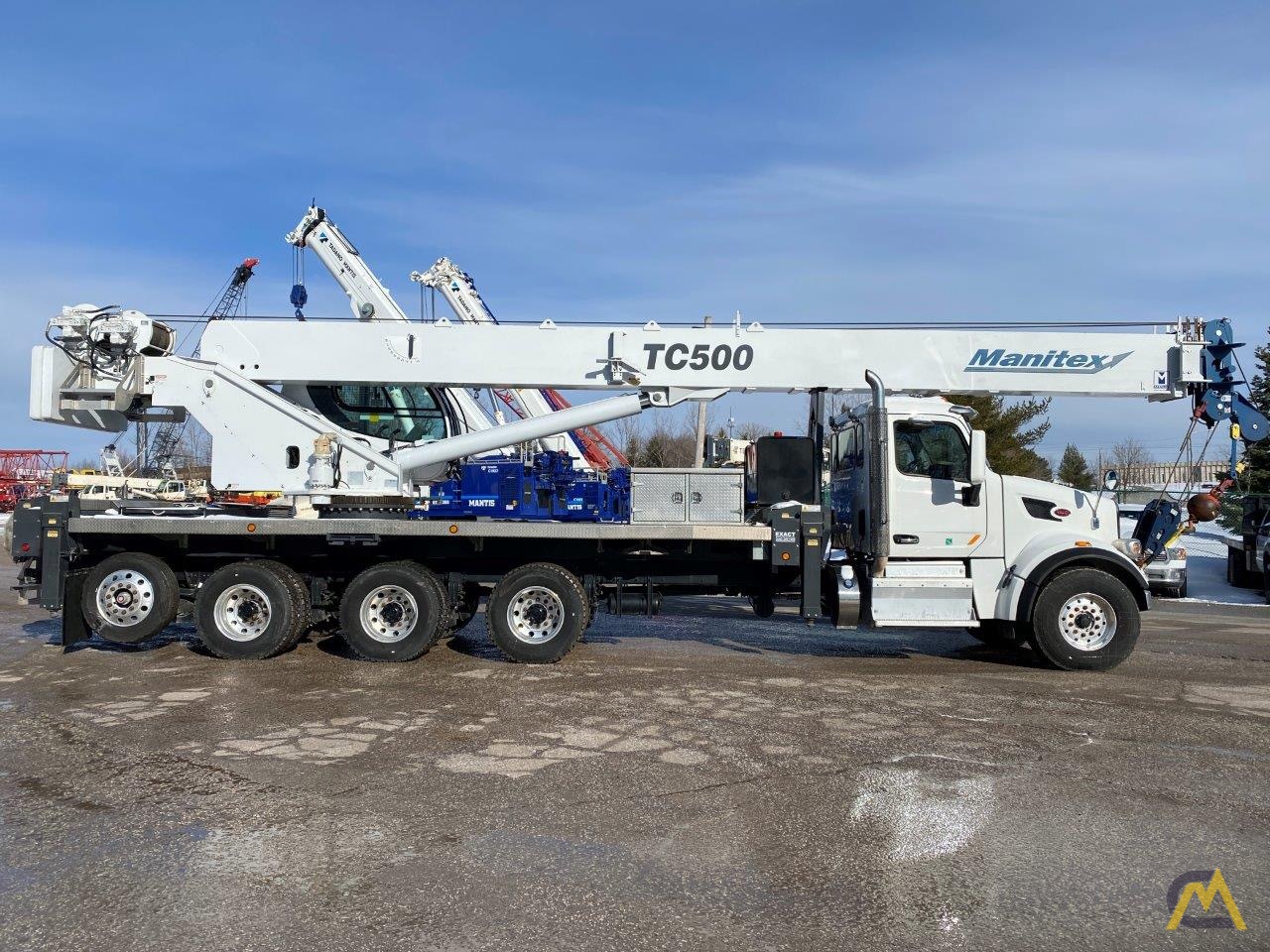 2018 Manitex TC50155HL 50-Ton Boom Truck Crane 10