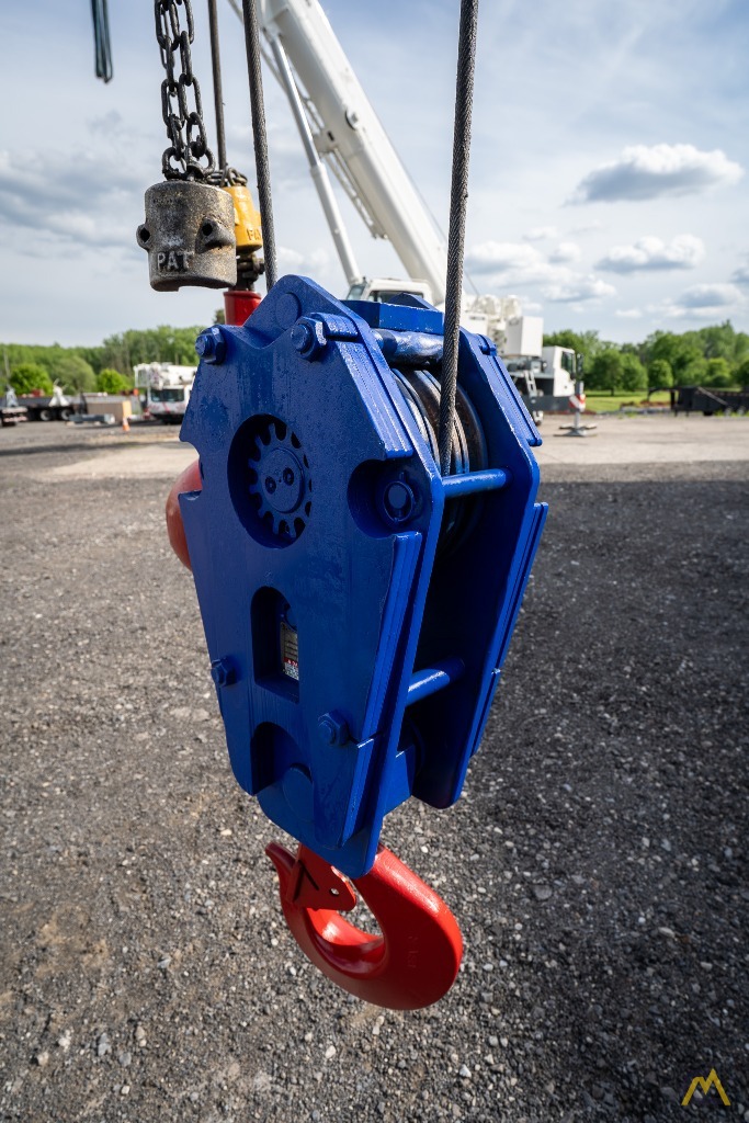 Manitex TC50155HL Boom Truck Crane on Peterbilt 567 9
