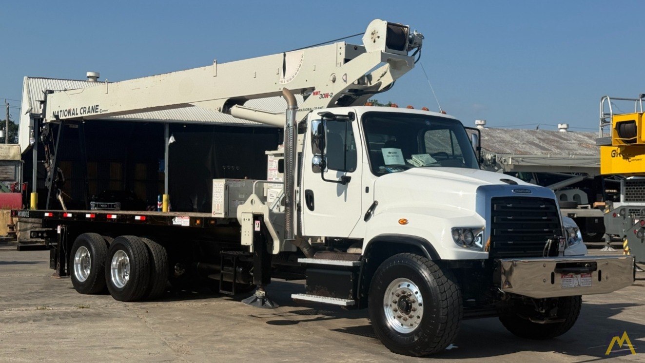 2018 NATIONAL NBT30H-2 NBT30100H-2 Boom Truck Crane on Freightliner 1