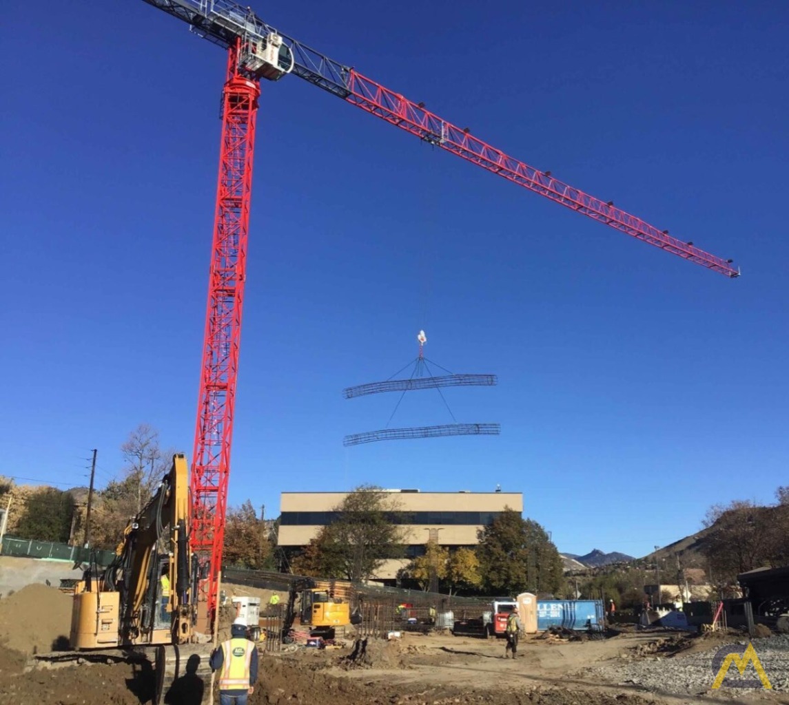 2018 Saez TLS 65B 10-ton Flat Top Tower Crane 0