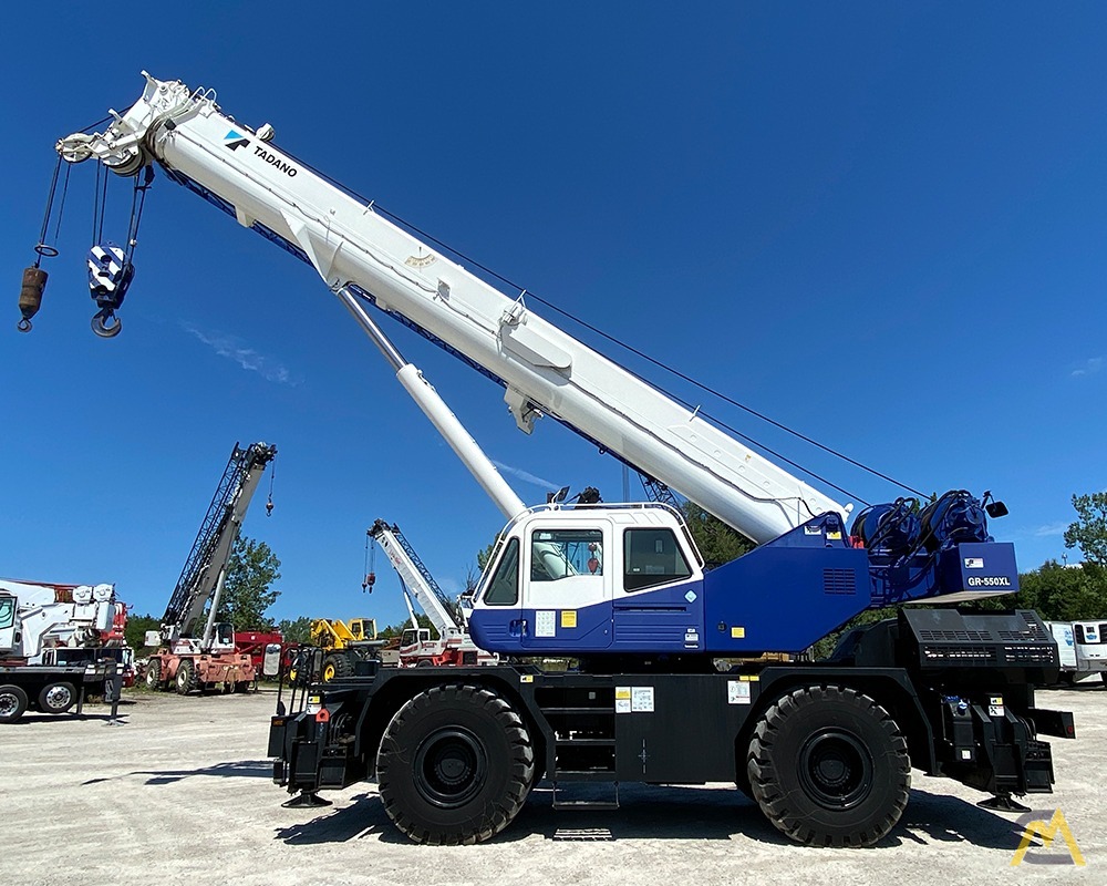 2018 Tadano GR-550XL-3 55-Ton Rough Terrain Crane 5