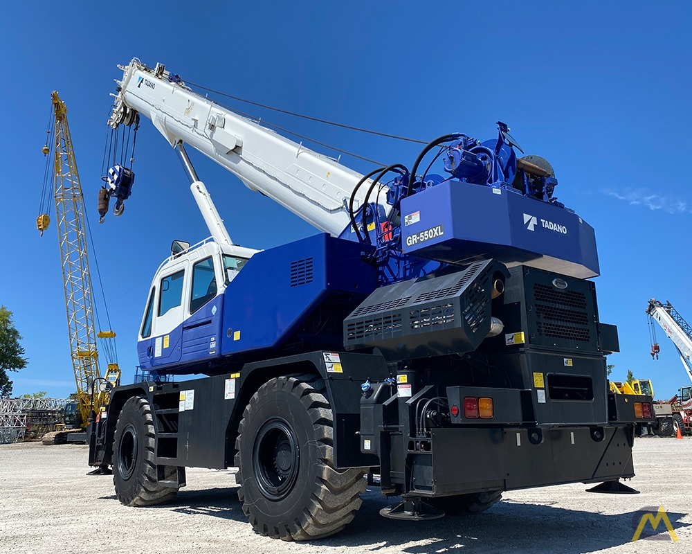 2018 Tadano GR-550XL-3 55-Ton Rough Terrain Crane 0