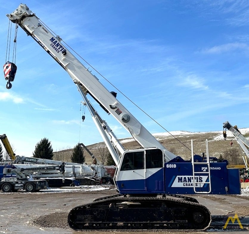 Tadano (Mantis) 6010 Telescopic Boom Crawler Crane 0