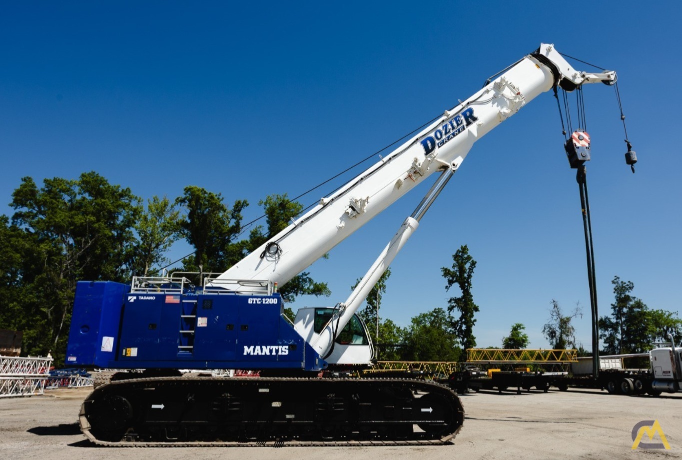 2018 Tadano Mantis GTC-1200 Telescopic Boom Crawler Crane 2