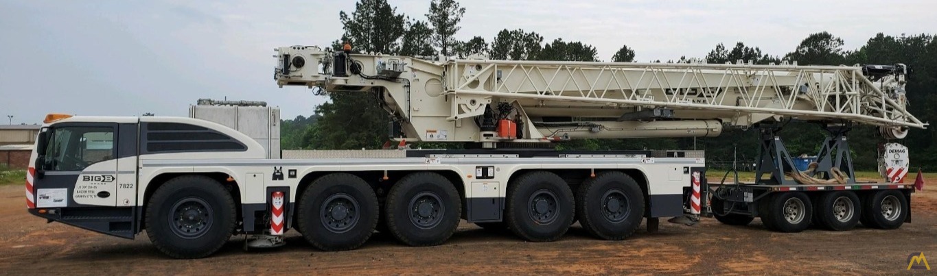 LOW HOURS - 2018 Terex Demag AC 220-5 245-Ton All Terrain Crane w/ Dolly 1