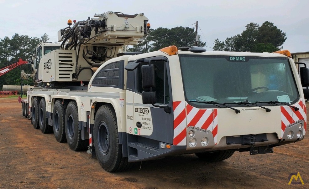 LOW HOURS - 2018 Terex Demag AC 220-5 245-Ton All Terrain Crane w/ Dolly 2