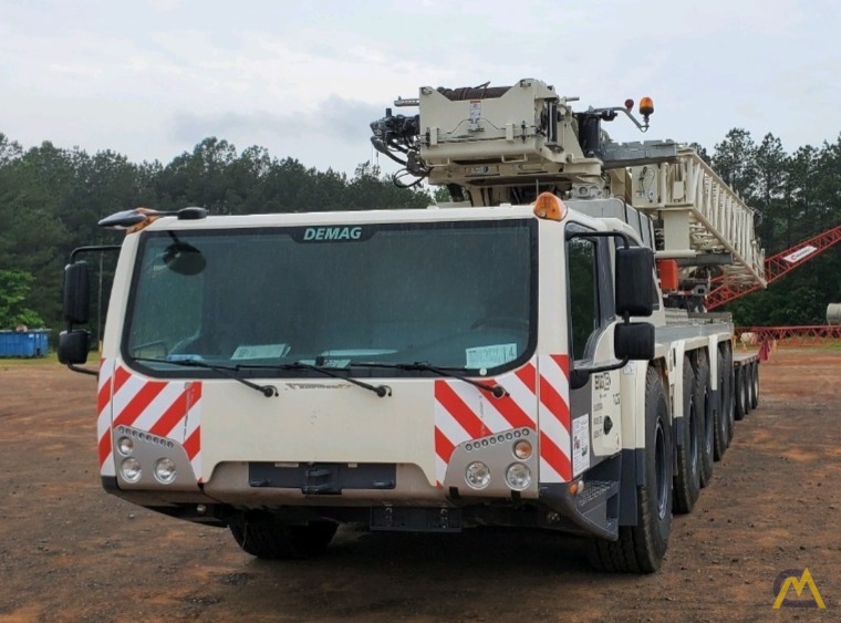 LOW HOURS - 2018 Terex Demag AC 220-5 245-Ton All Terrain Crane w/ Dolly 3