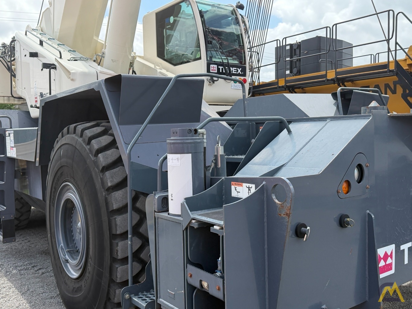 2018 Terex Quadstar 1100 Rough Terrain Crane 7