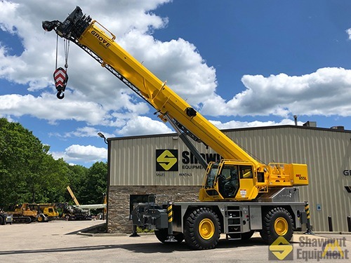 2019 Grove GRT655L 55-Ton Rough Terrain Crane 0