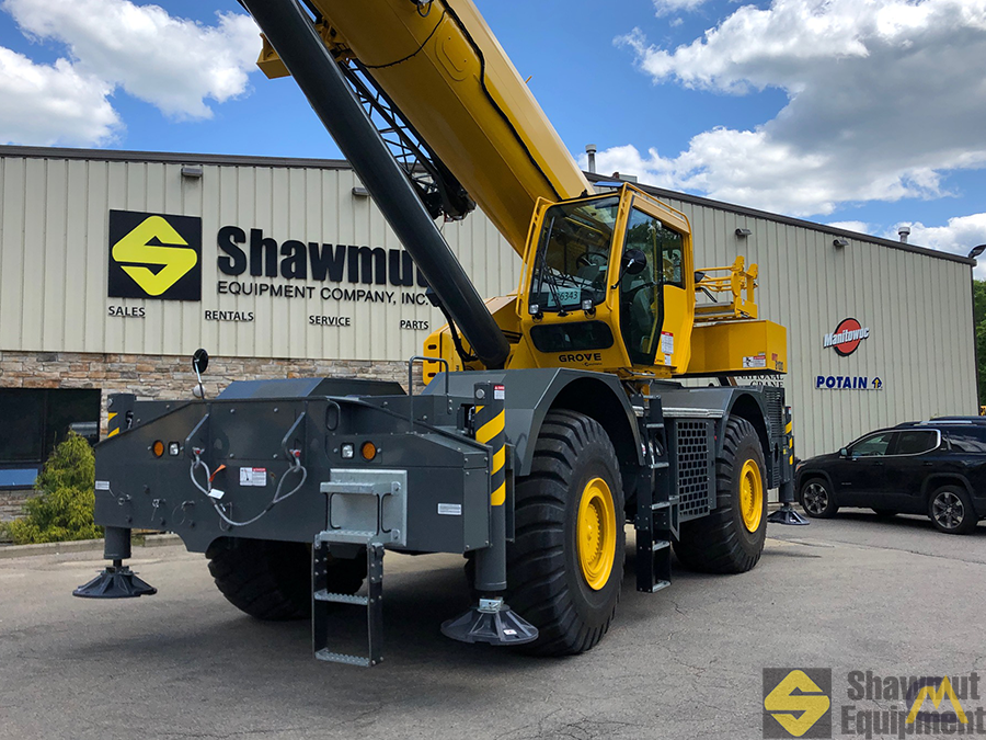 2019 Grove GRT8100 100-Ton Rough Terrain Crane 4