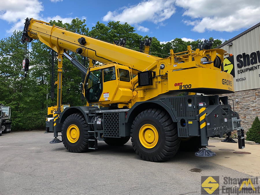 2019 Grove GRT8100 100-Ton Rough Terrain Crane 2
