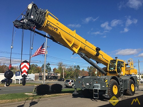 2019 Grove GRT8100 100-Ton Rough Terrain Crane 1