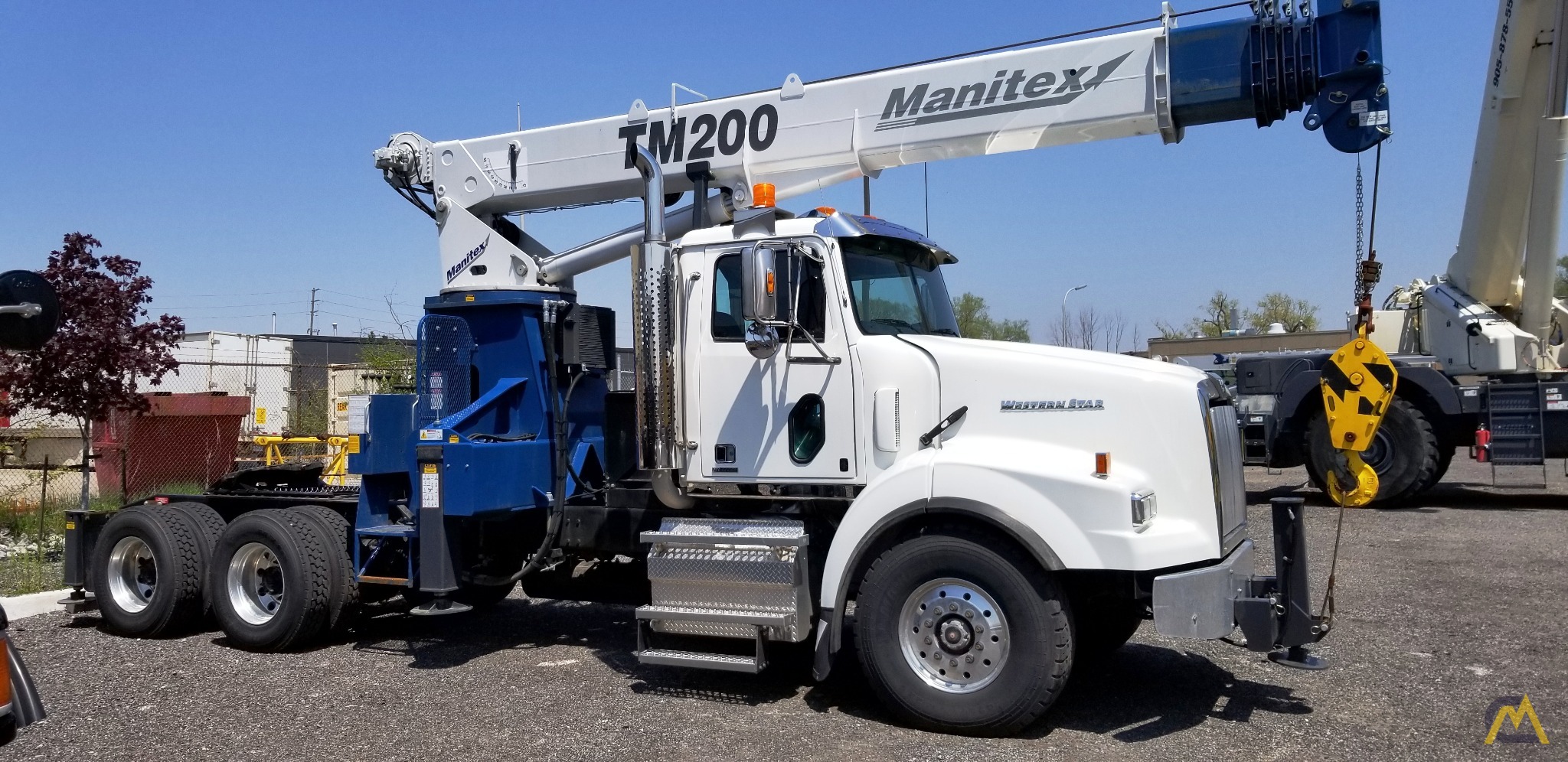 2019 Manitex 2085T 20-Ton Boom Truck Crane 1
